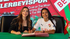 Yuliana Sanabria, de Cipolletti al fútbol de Turquía en solo tres años