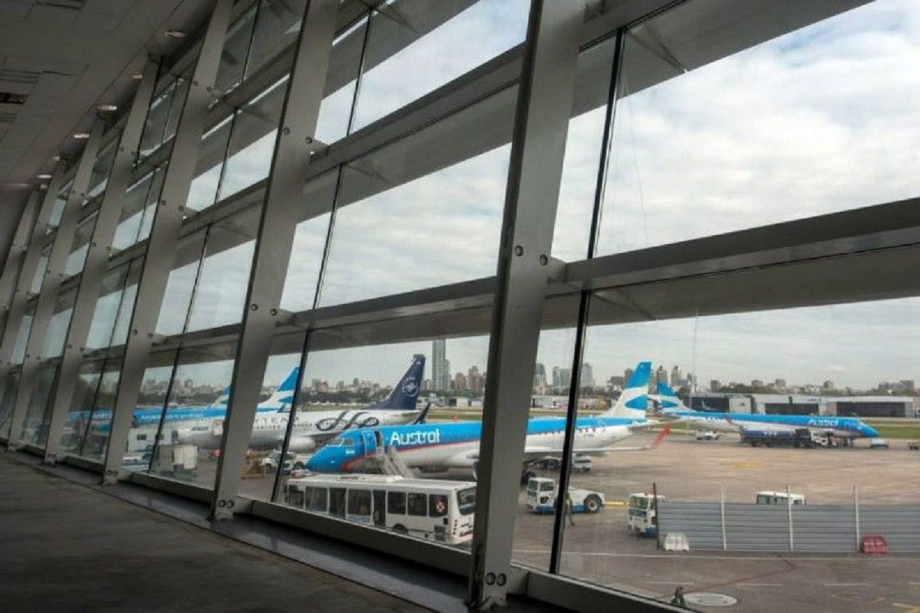 Hay vuelos cancelados de Aerolíneas Argentinas. Foto: Archivo. 