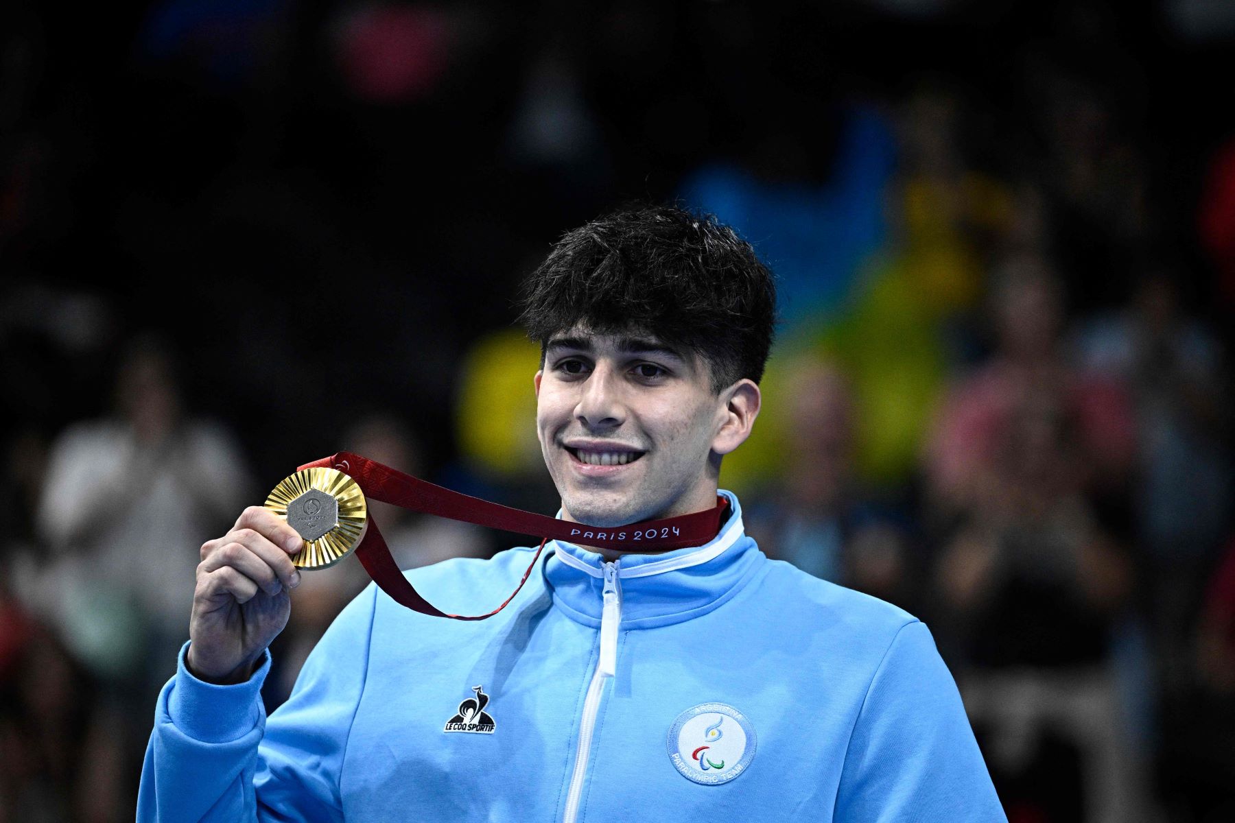 Iñaki Basiloff hizo historia en París con una medalla de oro y otra de bronce. (Foto: AFP)