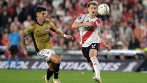 River le ganó a Colo Colo con gol de Colidio y se metió en las semifinales de la Libertadores