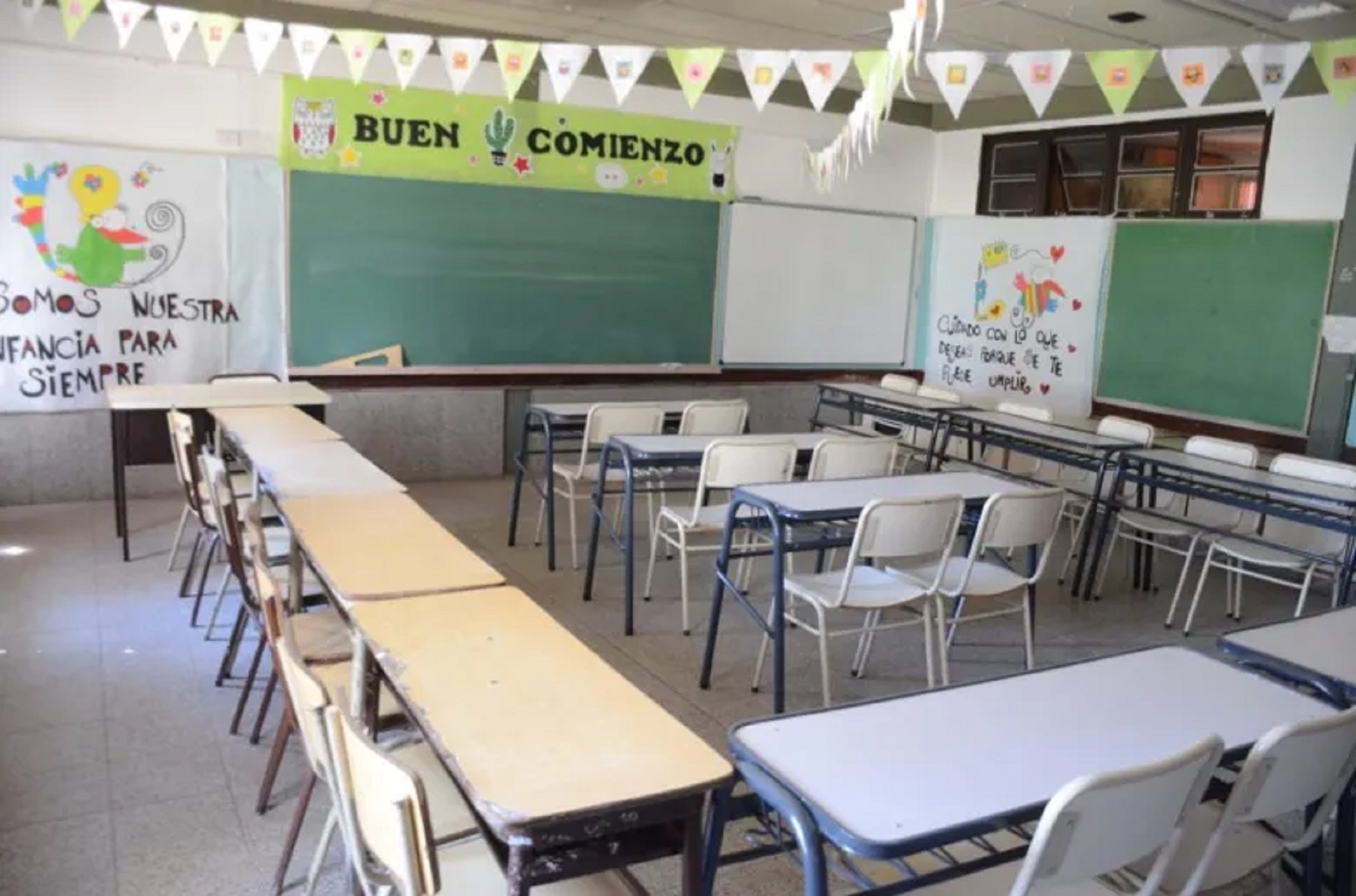 Qué días no habrá clases por el paro de Unter. Foto Archivo