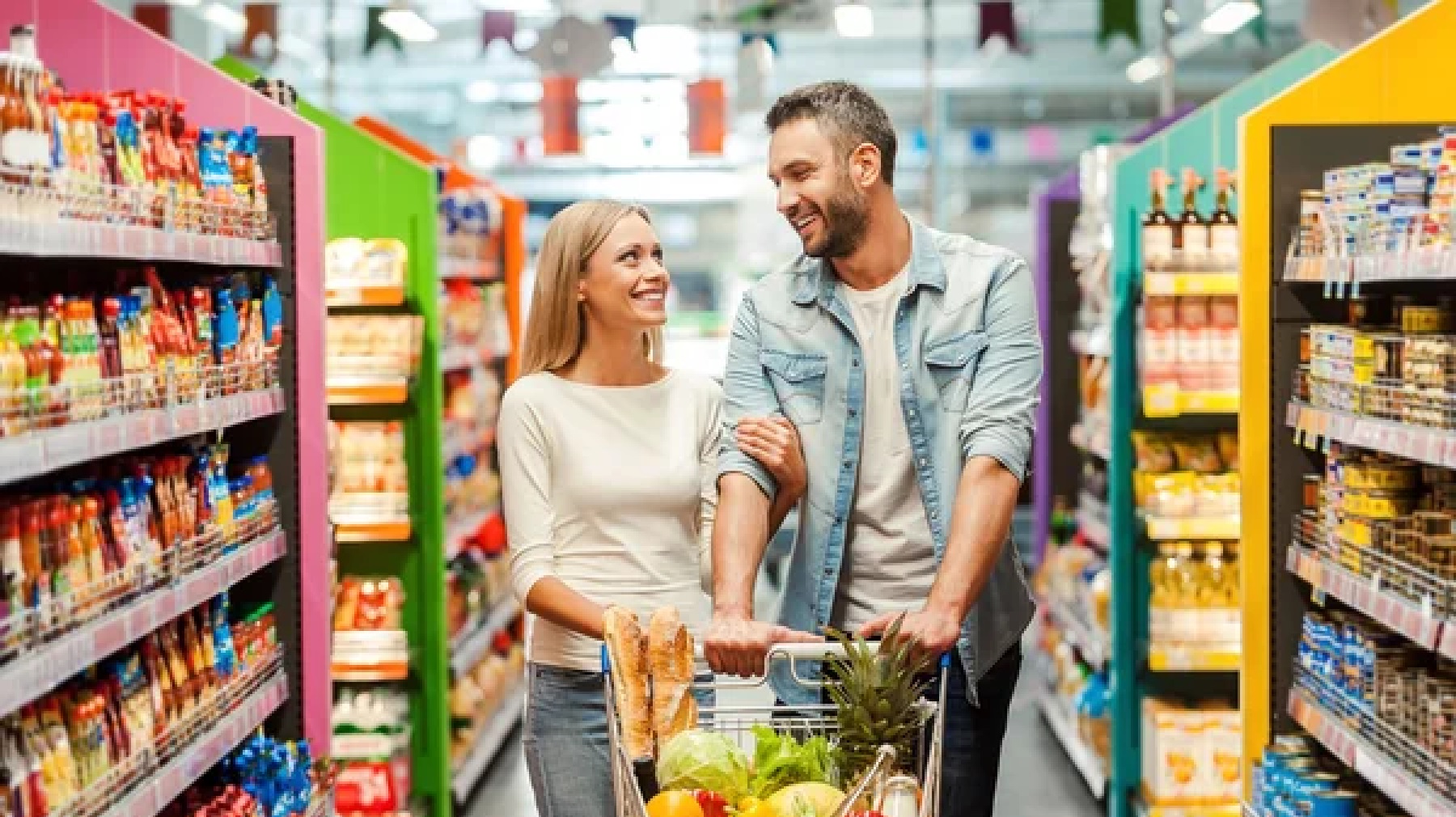 Lanzaron una app que te permite conocer personas en el supermercado.