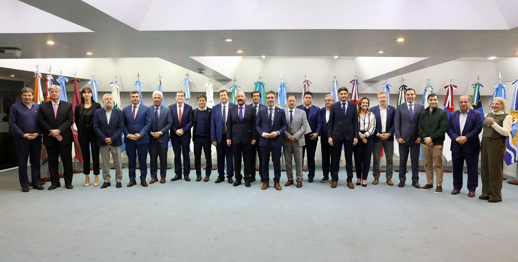 La reunión de gobernadores reeligió a Ignacio Lamothe en el CFI. Foto: gentileza.