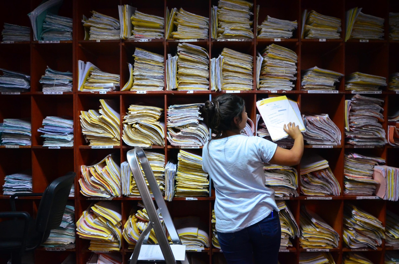 La despapelización es uno de los objetivos de la reforma del Código. Foto: Marcelo Ochoa.