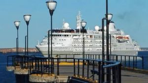 Puerto Deseado, en Santa Cruz, quiere encabezar el ránking de los cruceros del fin del mundo