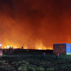 Imagen de Incendio a la vera de la Ruta 69, cerca de El Chañar: tras varias horas, lograron controlar el fuego