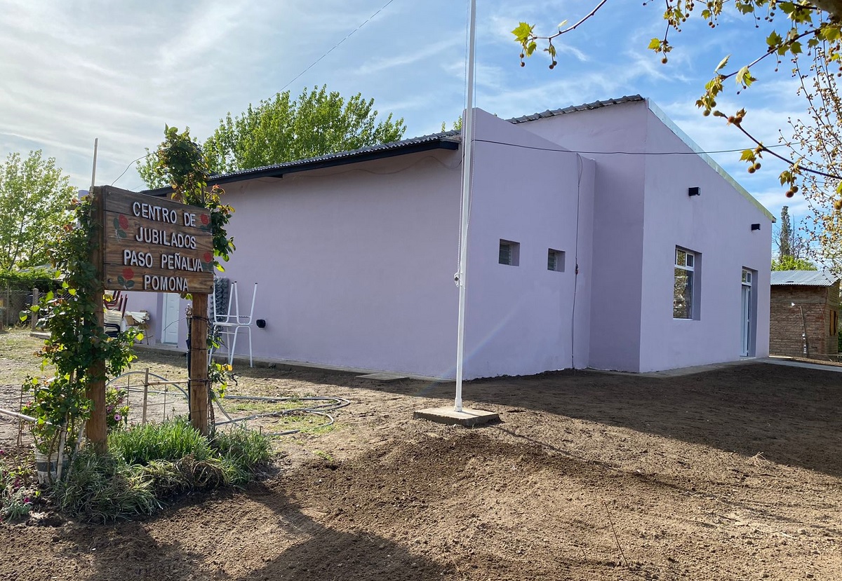 El Centro de Jubilados es un proyecto terminado.