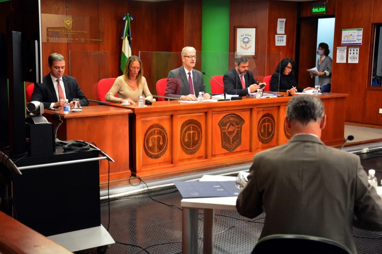 El STJ de Río Negro  dictó el 9 de septiembre último la sentencia que desestimó las quejas de la fiscalía y la querella. (foto de archivo)