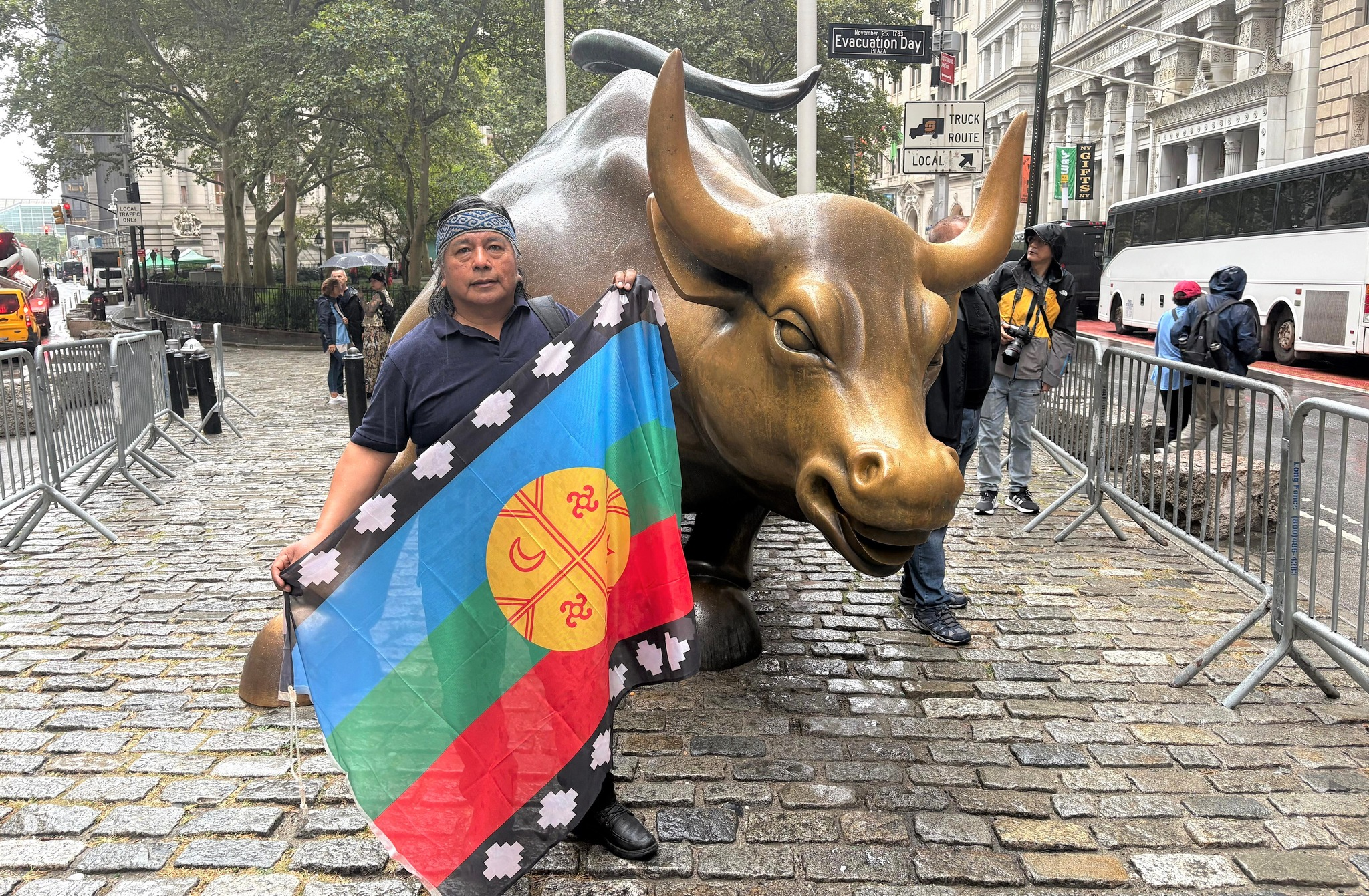 La tensión entre mapuches y operadoras de Vaca Muerta llegó a Wall Street: "Grave y urgente situación" (Foto: gentileza)