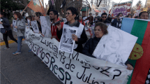 Imagen de Marcharon por Luciana Muñoz en el centro de Neuquén, a dos meses de su desaparición