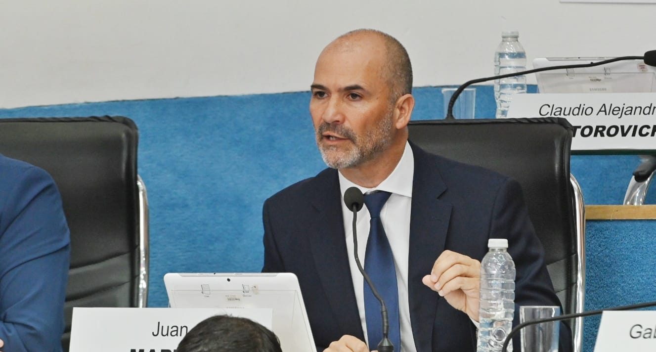 El legislador del PRO Juan Martin volvió a reclamar que se sancione la ley de esencialidad educativa. Foto: Archivo