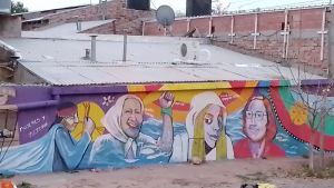 «Mujeres y Memoria»: el mural a cielo abierto que recuerda a las que faltan