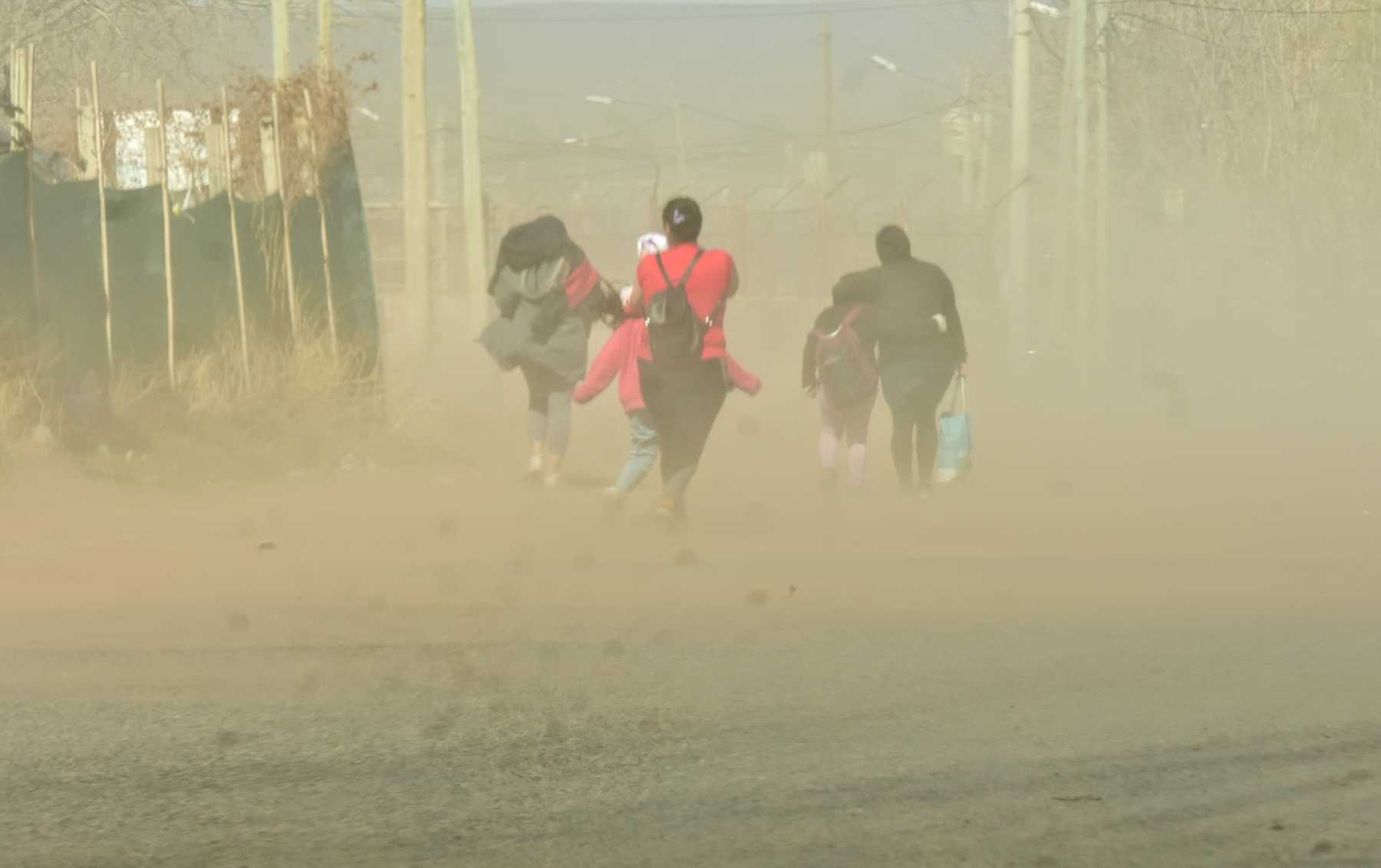 Viento en Neuquén (Foto: Cecilia Maletti)