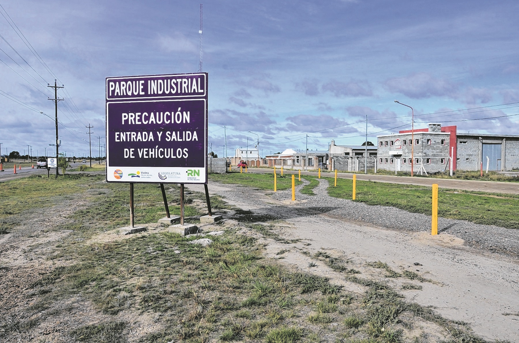 Hay más de 60 empresas radicadas en el Parque Industrial de Viedma. Foto: Marcelo Ochoa