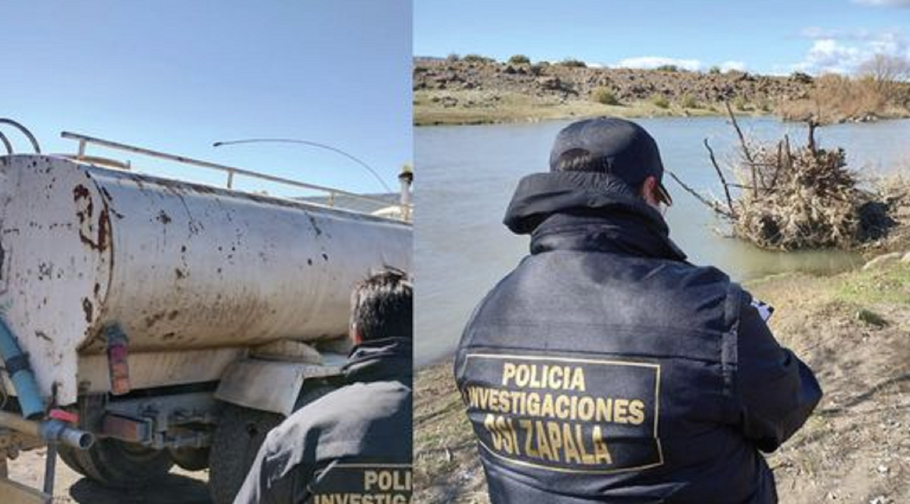 Secuestraron un camión municipal de Loncopué. Foto: Policía de Neuquén