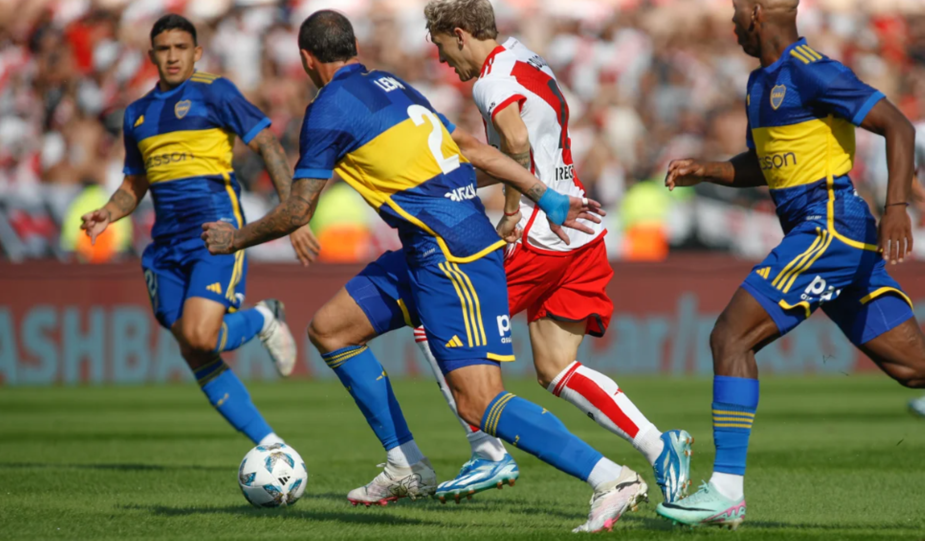 River y Boca se enfrentan este 21 de septiembre. Foto: Daniel Cáceres/NA