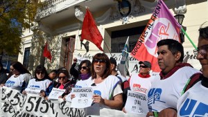 Paro docente en Río Negro: acto en Casa de Gobierno y congreso de Unter para votar los días sin clases