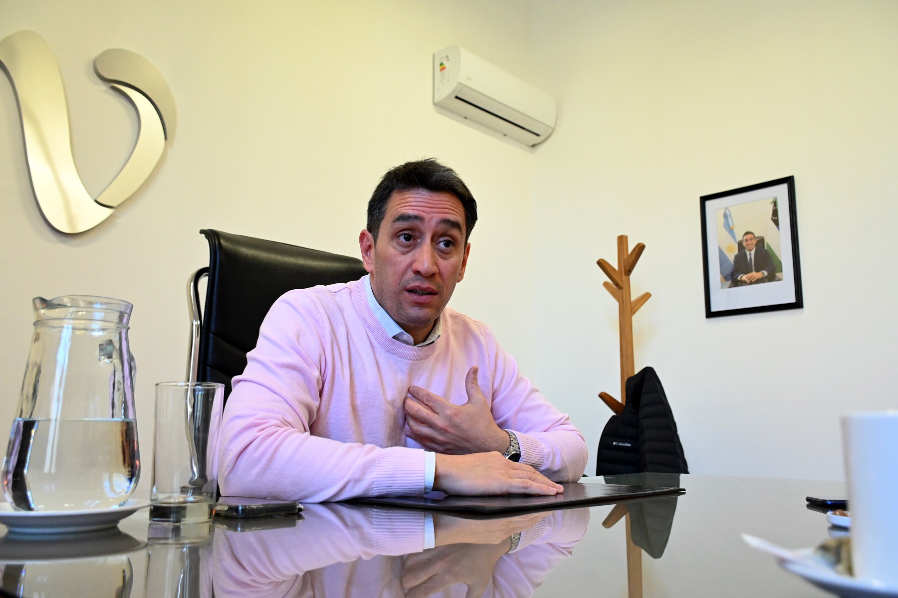 El intendente Marcos Castro pretende que se defina antes de fin de año. Foto: Marcelo Ochoa.