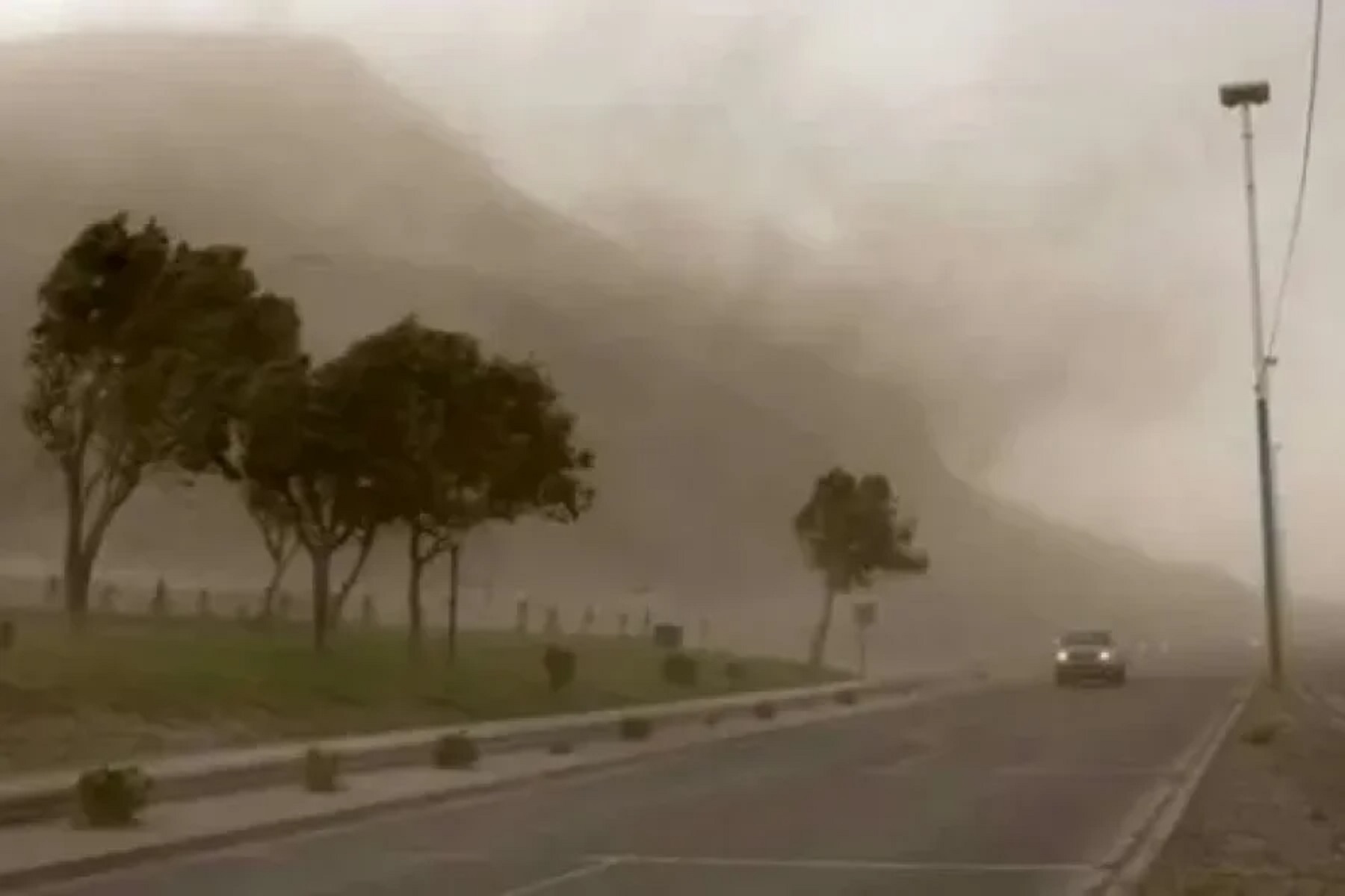 Hay alerta oor viento Zonda en tres provincias para este lunes. Foto archivo. 