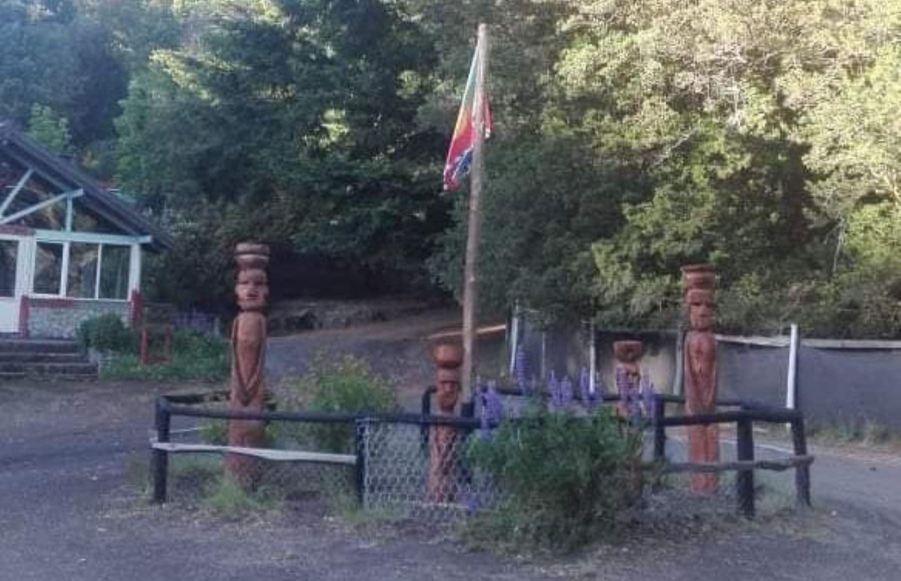 Hay fecha para la audiencia por el conflicto legal entre Emanuel Ginóbili y la comunidad Paicil Antriao. Foto: Gentileza facebook Turismo mapuche. 