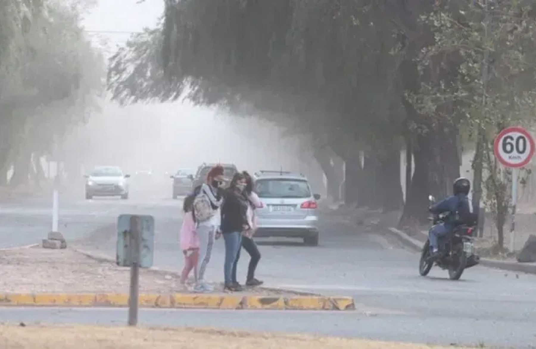 Viento en Neuquén y Río Negro. Foto Gentileza