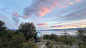 La casa de té con las mejores vistas del fin del mundo: Chloé en Ushuaia