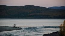 Imagen de La boca del Limay un paraíso para la pesca cerca de Bariloche, se prepara para la nueva temporada