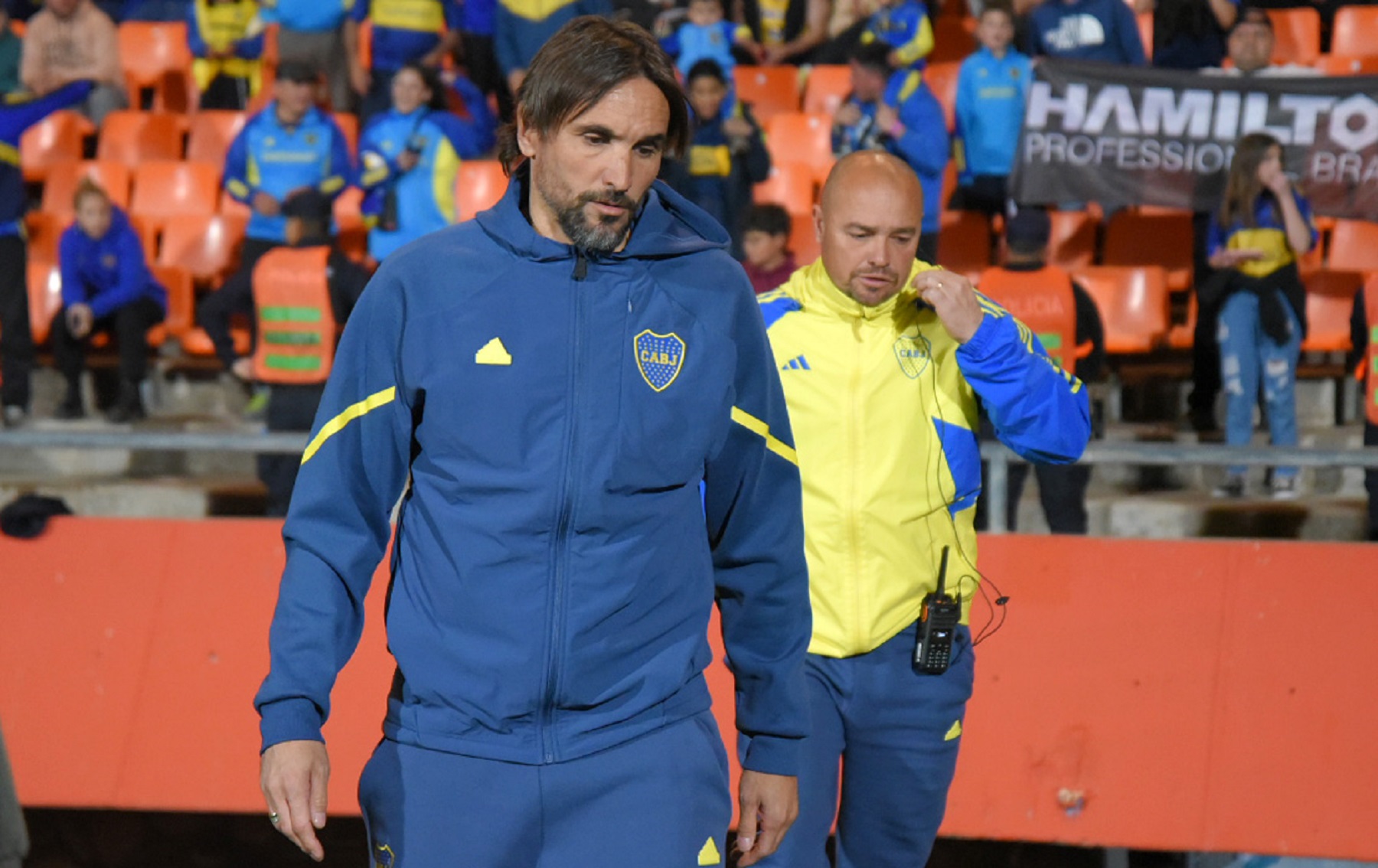 Adrián González reveló detalles sobre la salida de Diego Martínez de Boca. Foto: FBaires.