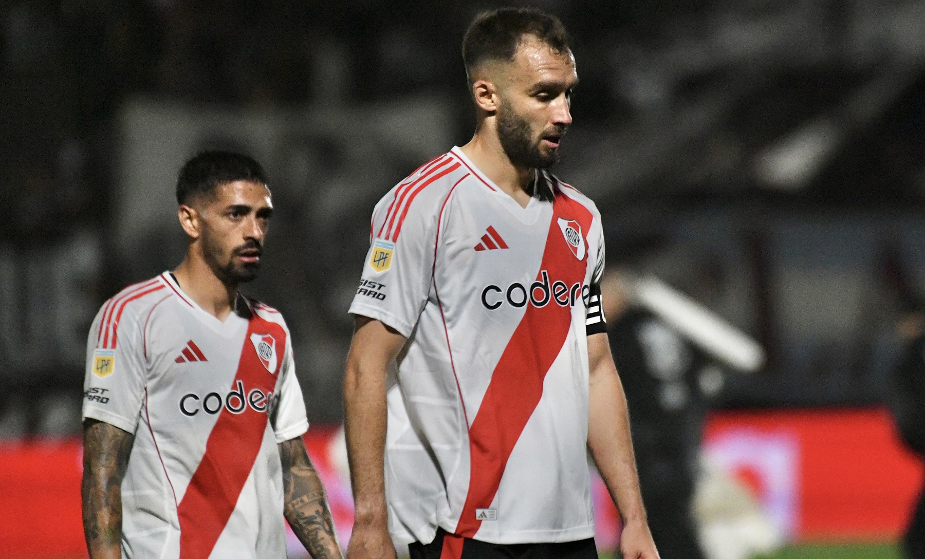 Germán Pezzella sufrió una fractura en el duelo entre River y Platense. Foto: FBaires.