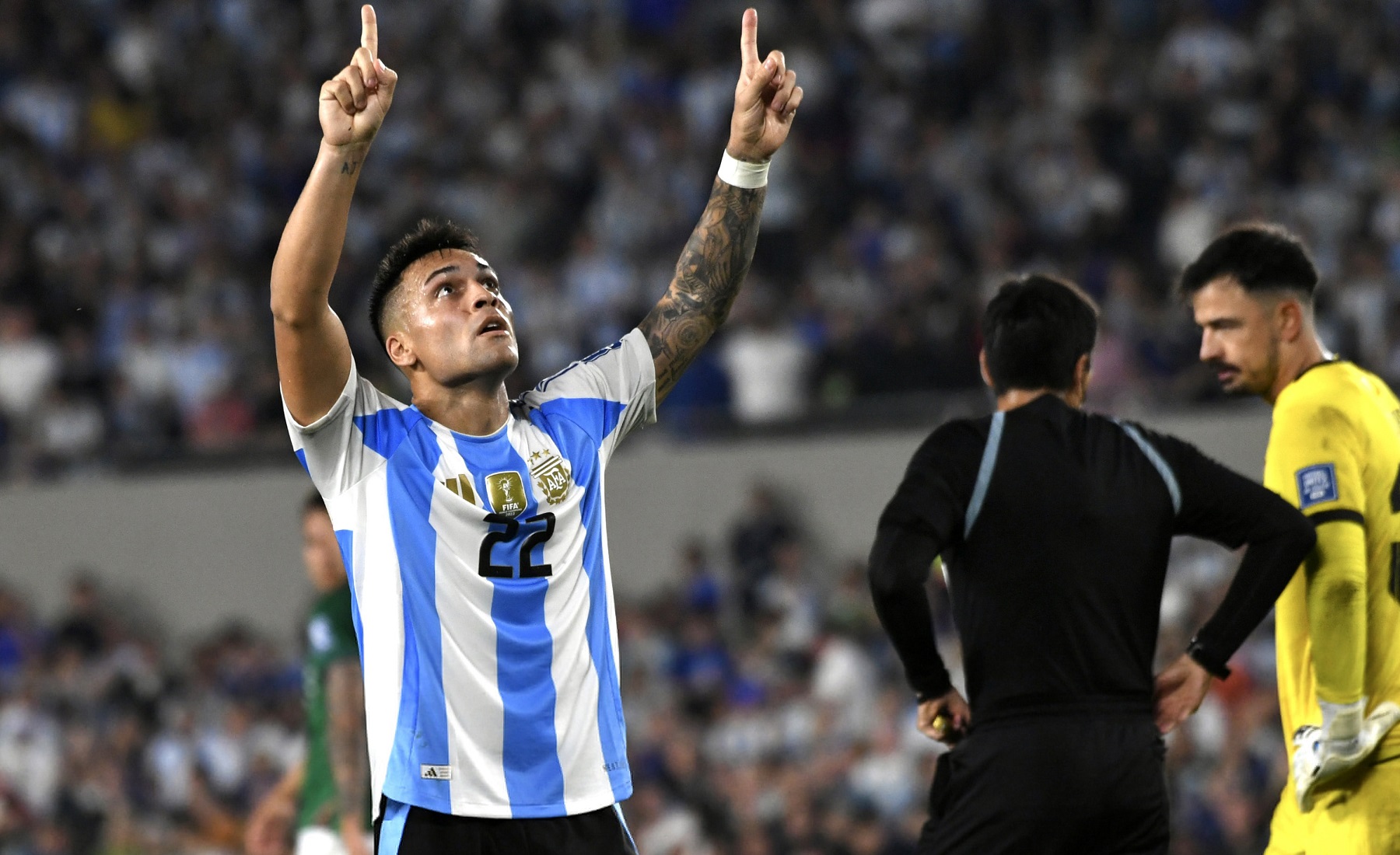 Lautaro Martínez es uno de los candidatos al Balón de Oro. Foto: FBaires.