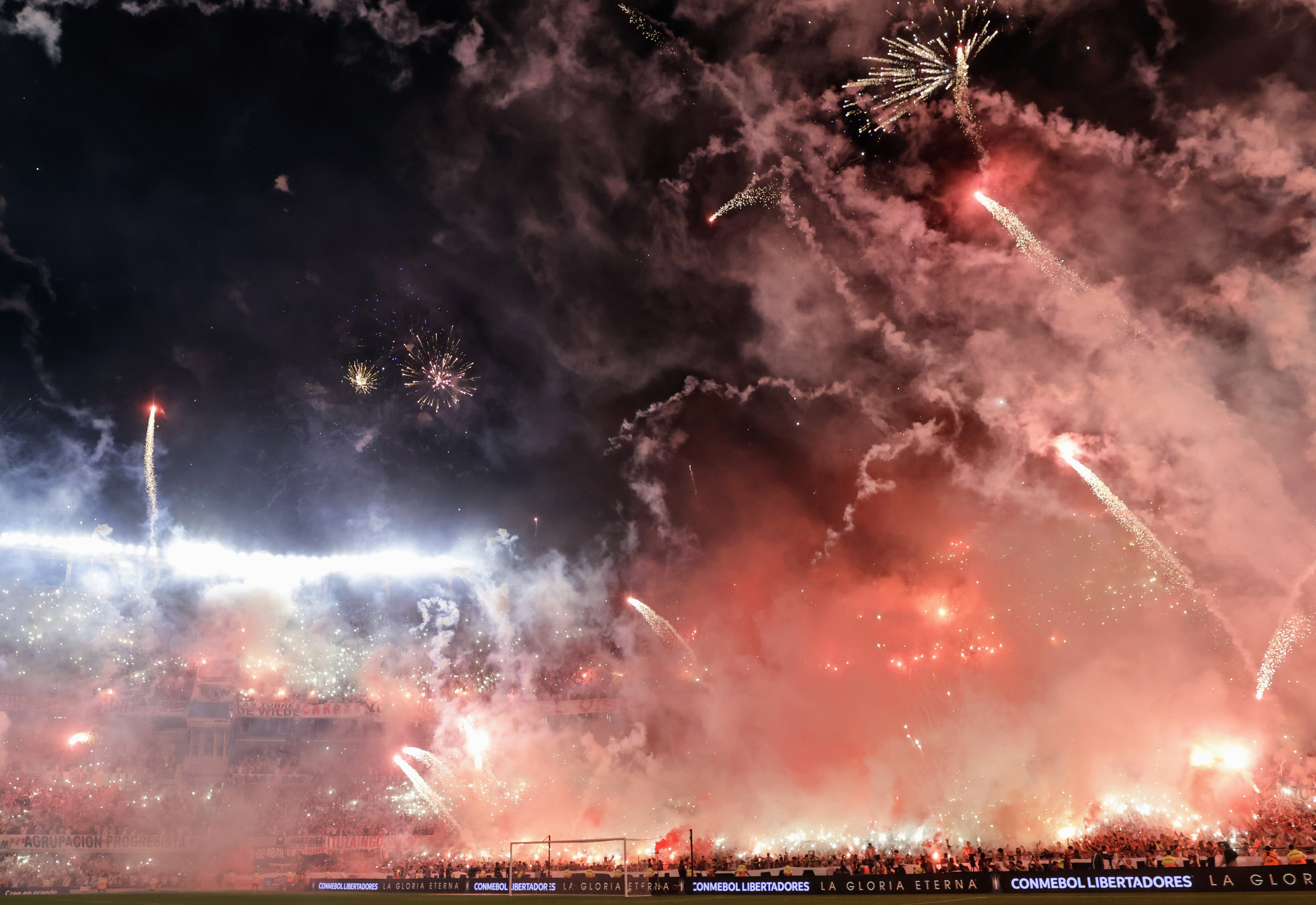 El Monumental fue clausurado tras el histórico recibimiento de los hinchas de River ante Atlético Mineiro. Fotobaires