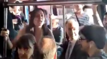 Imagen de Video | Fuerte reacción de la ministra Pettovello al ser abordada tras un vuelo en Aeroparque: «Aguántensela»