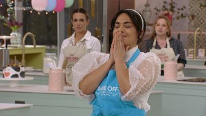 Bake Off Famosos: Ángela Leiva pasó de pastelera estrella a ser eliminada: «Tu perro fue un panda»