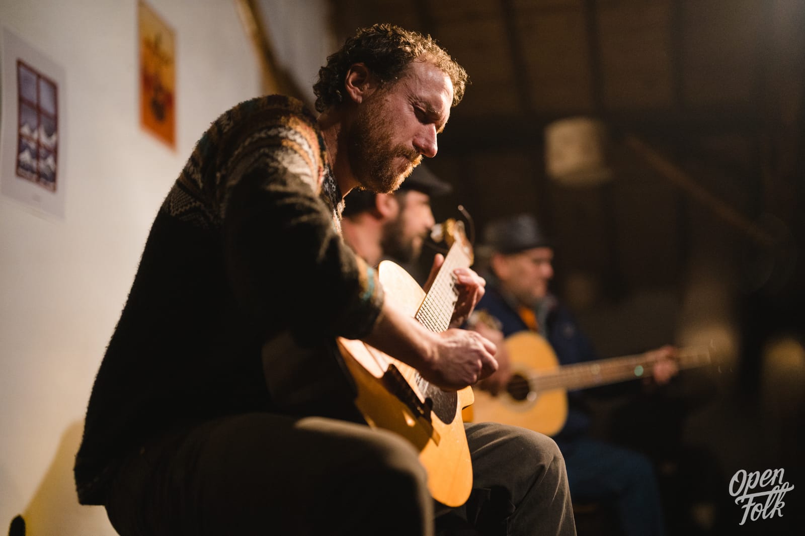 Sebastián Rodas es antropólogo y músico en Bariloche. Foto: gentileza