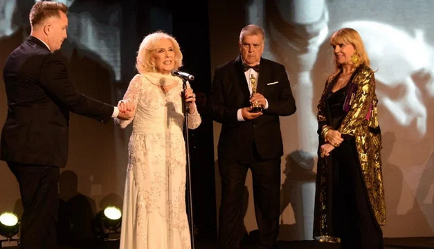 Mirtha Legrand fue premiada en los Martín Fierro de Cine