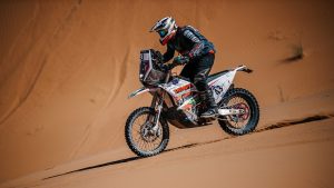 Santiago Rostán, piloto de Neuquén, tuvo una gran actuación en el Rally de Marruecos