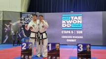 Imagen de Taekwondo Sur se lució en el Regional Sur y sumó puntos para el Mundial de Barcelona 2025