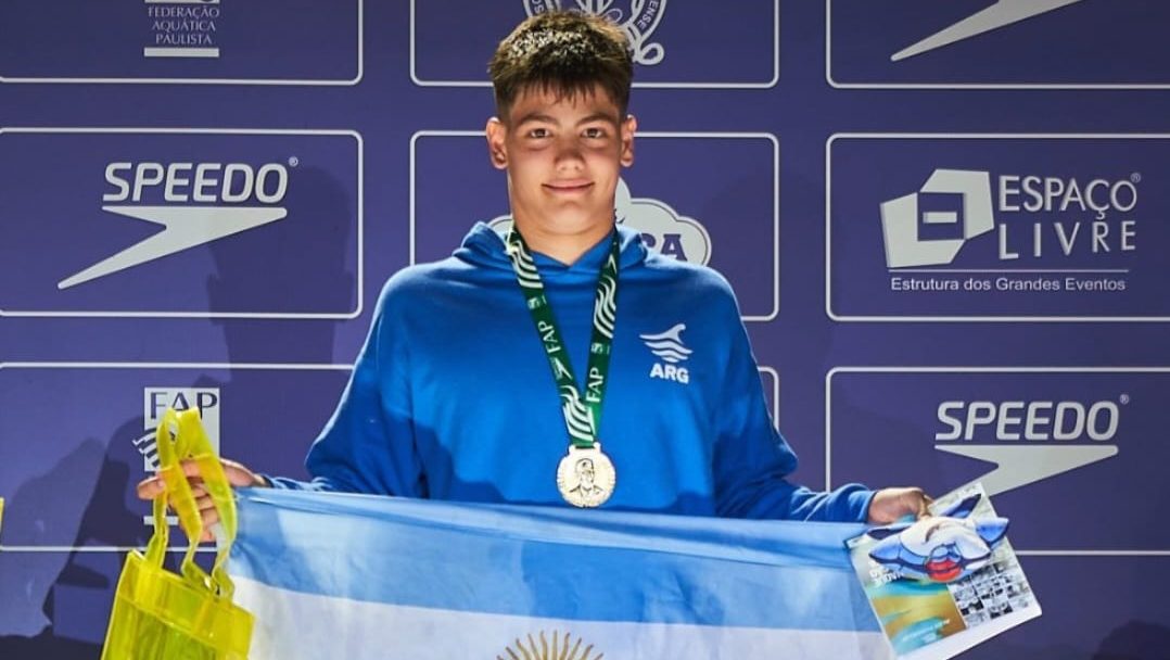 El joven de 13 años batió tres récords nacionales en Brasil. (Foto: Facebook)