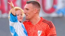 Imagen de Franco Armani habló sobre la salud de su hijo luego de su ausencia contra Platense