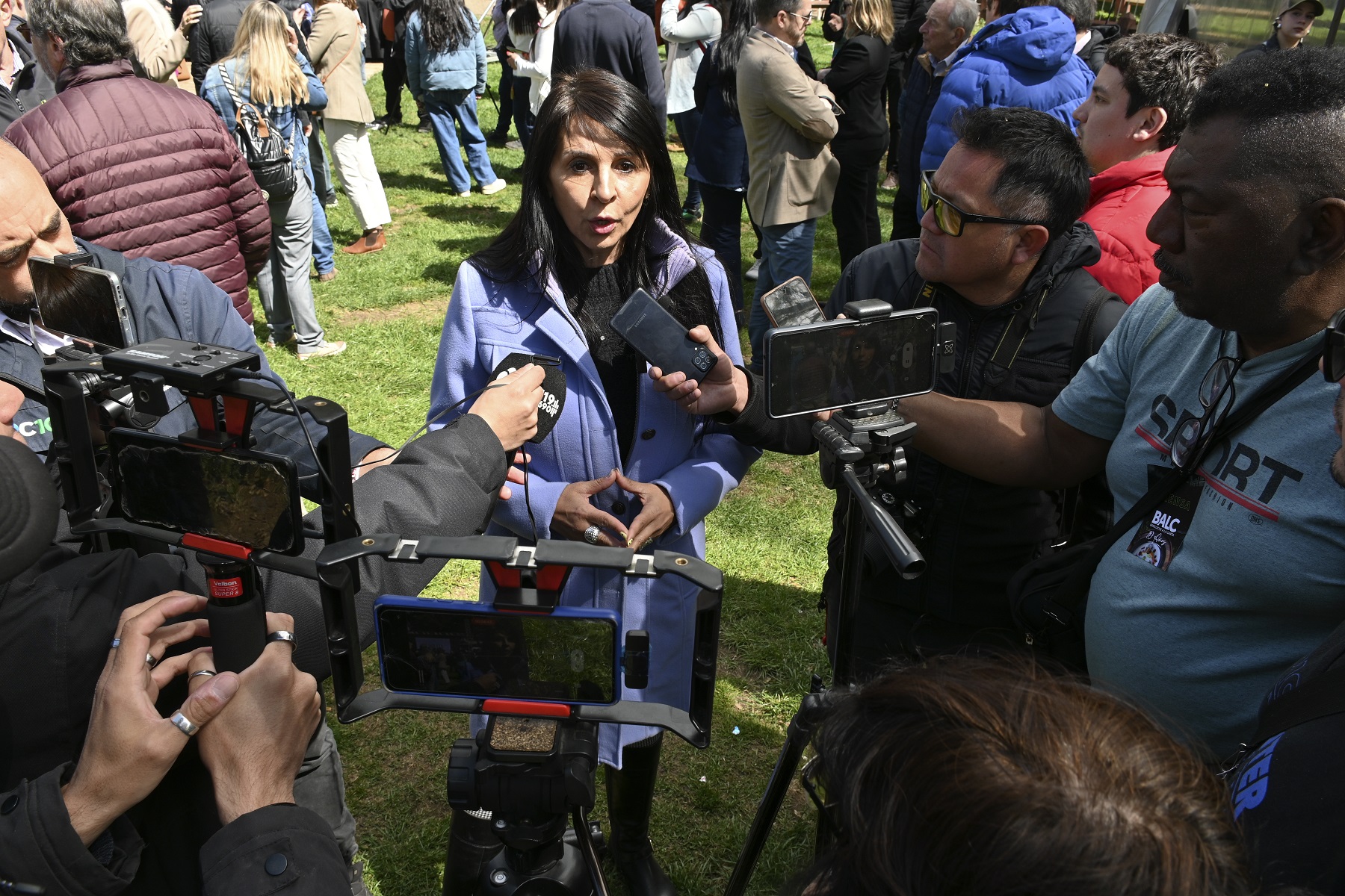 La diputada de La Libertad Avanza, Lorena Villaverde, cuestionó las tomas de las universidades. Foto: Chino Leiva