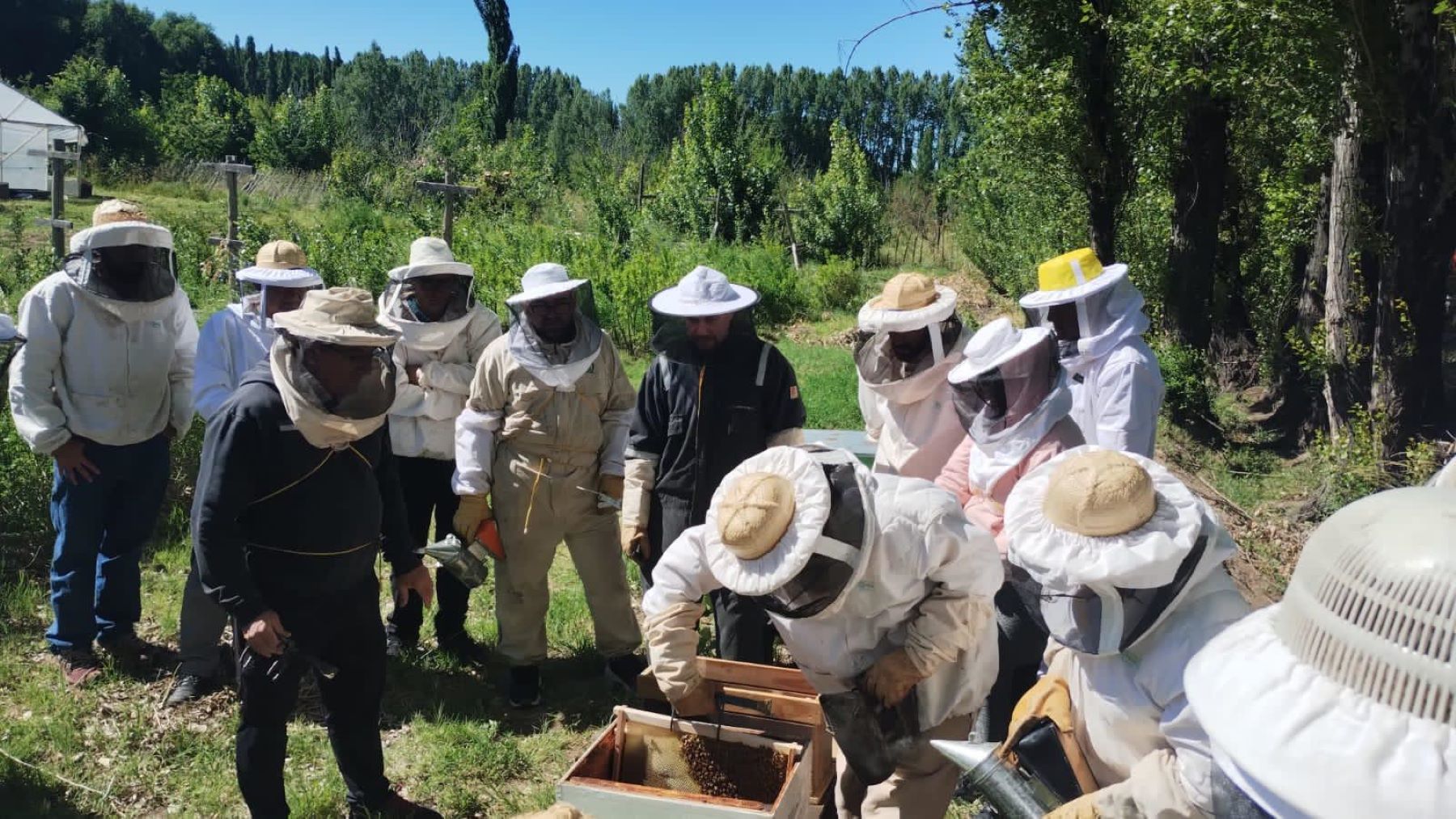 Centro de Formación Profesional Agropecuaria de Plottier. Donde florecen las oportunidades para el futuro. (FOTO: Gentileza)