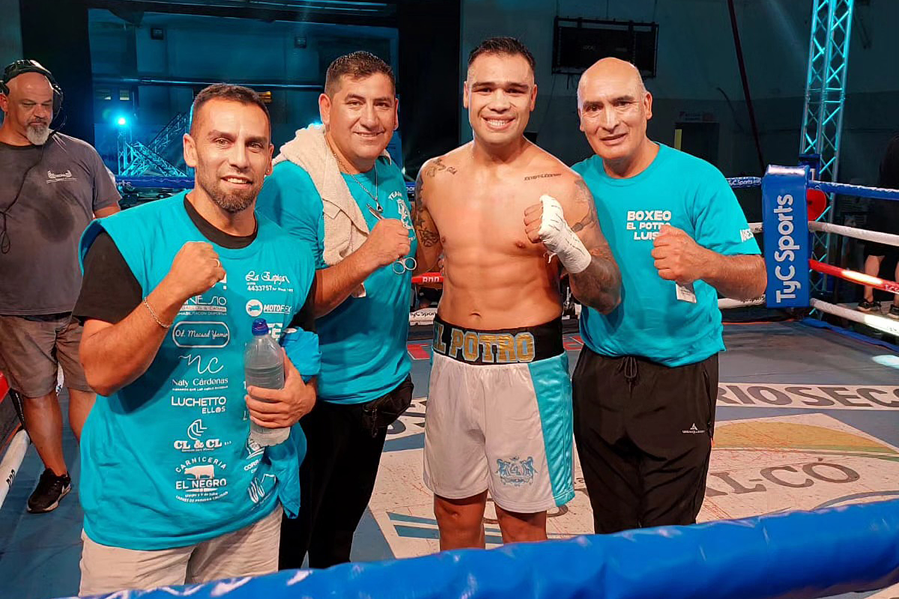 El roquense Christian Luis estará en la pelea de fondo profesional. 