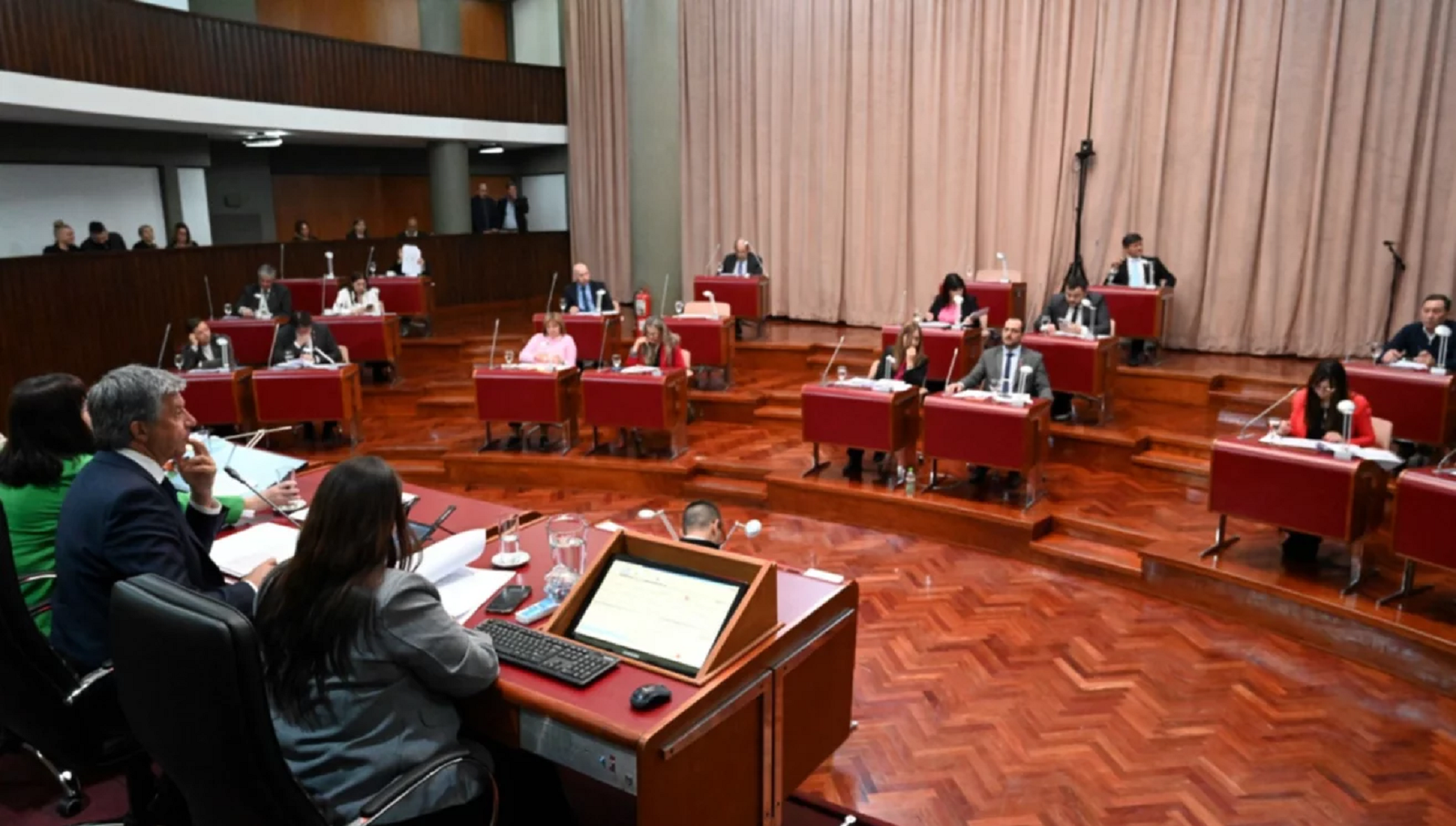 La legislatura de Chubut aprobó el proyecto de Ley Ficha Limpia. (Foto: medio "El Chubut").