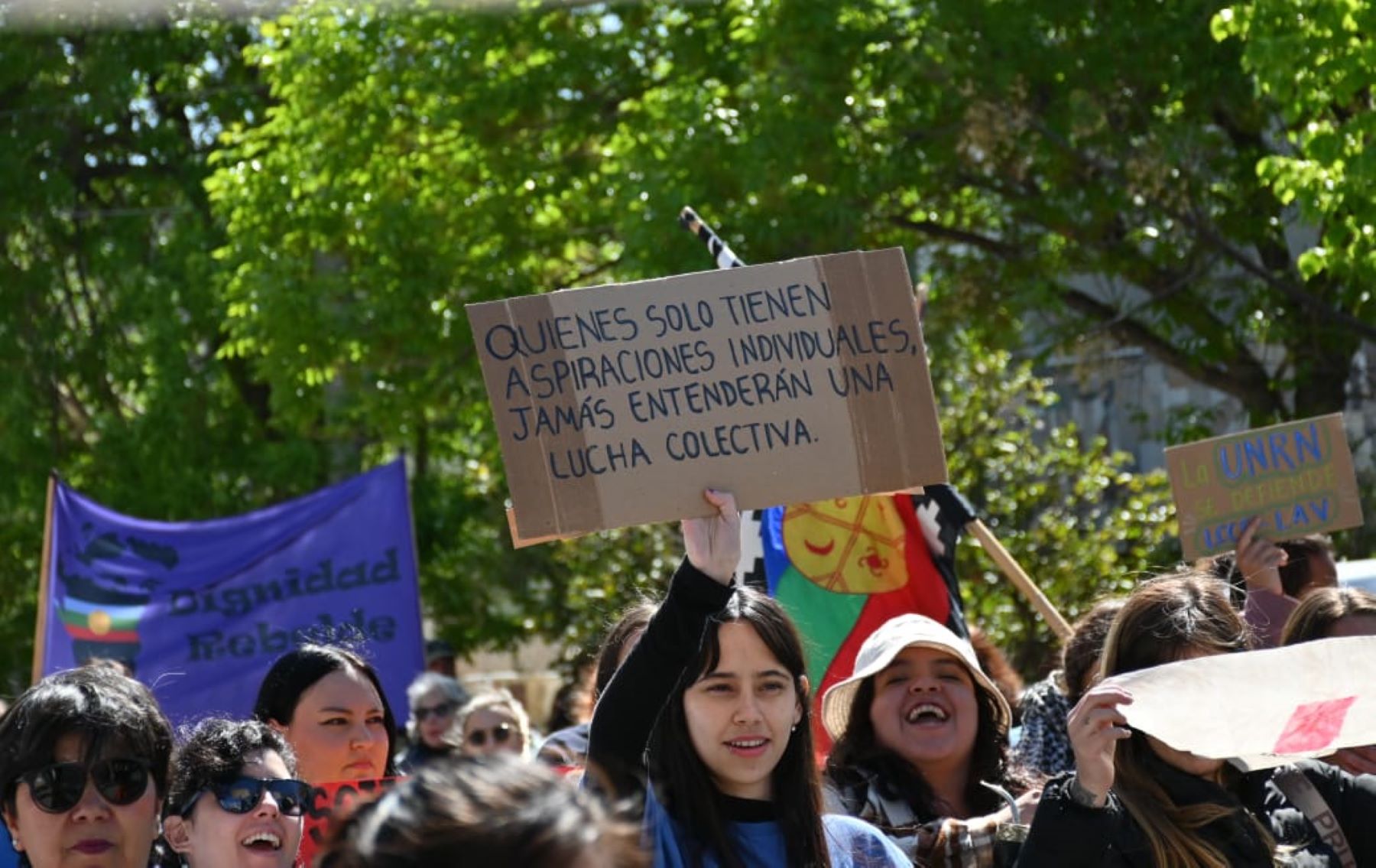 Marcha universitaria: Cipolletti es la primera de la región. Foto: Florencia Salto