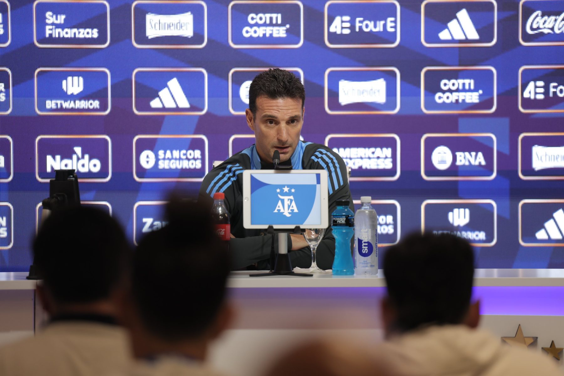 Scaloni habló un día antes del partido de este martes con Bolivia. (Foto: @Argentina)