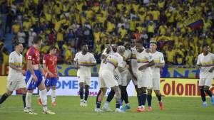 Colombia goleó al Chile de Gareca que marcha último en las Eliminatorias