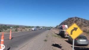 Triple choque en Ruta 7, cerca de Añelo: se liberó el tránsito en la zona