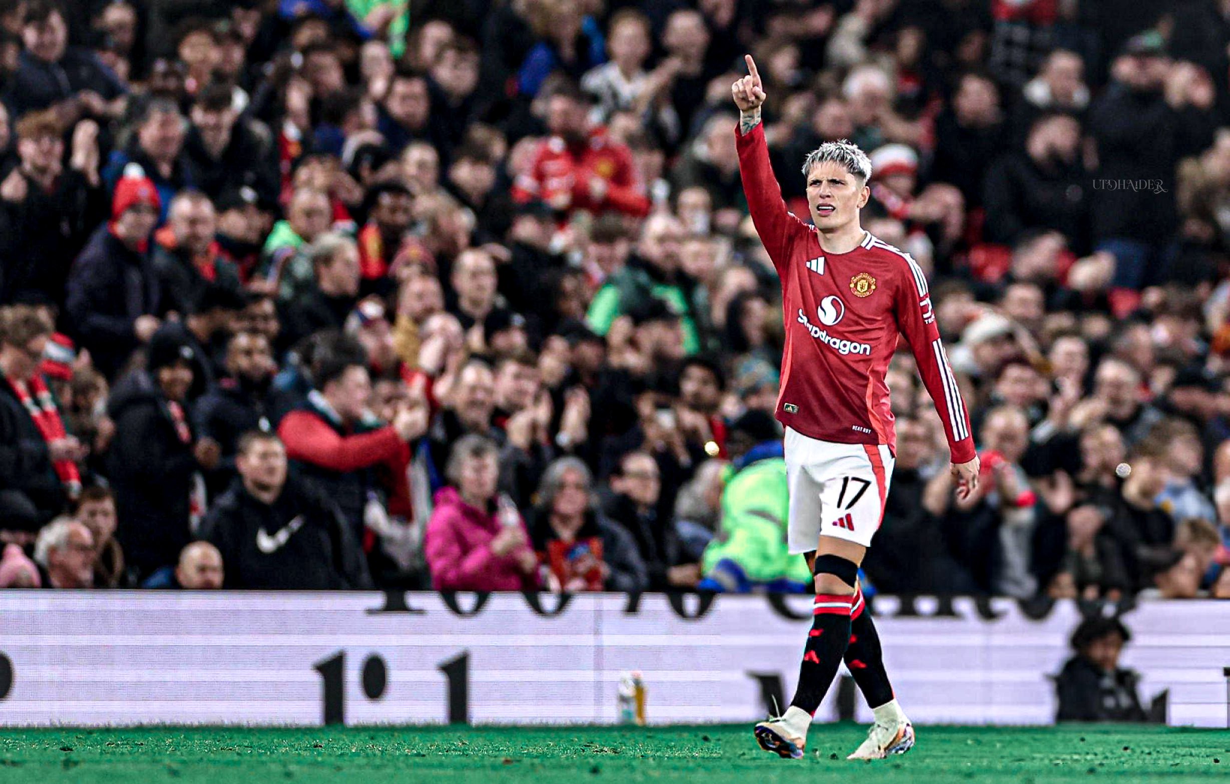 Alejandro Garnacho volvió a marcar un gol para el Manchester United.