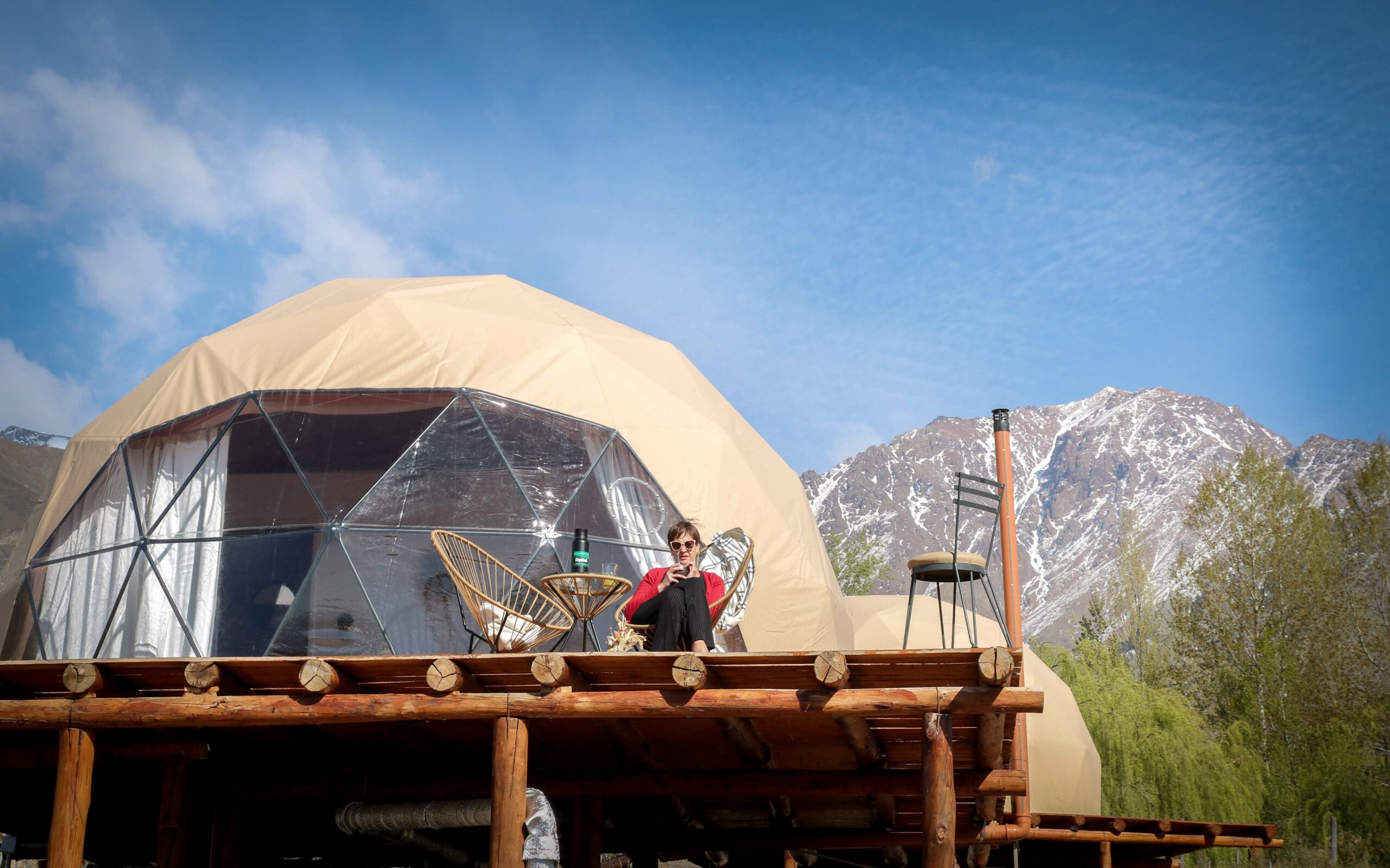 Vista Pedra, un glamping de Mendoza