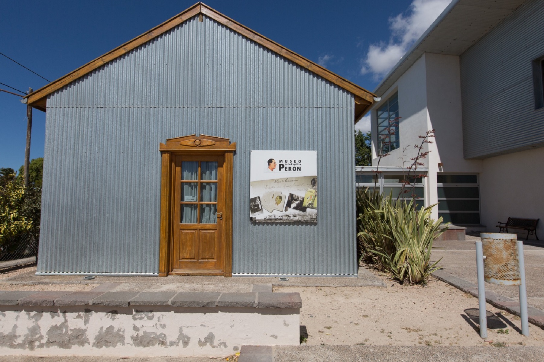 El Museo de la famlia Perón en Camarones, Chubut.  Foto Ambiente Chubut. 